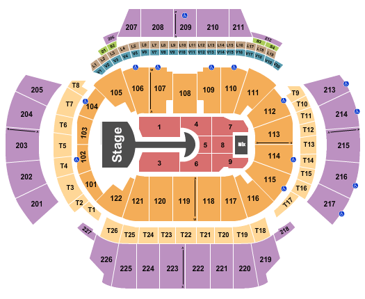 State Farm Arena Lady Gaga Seating Chart